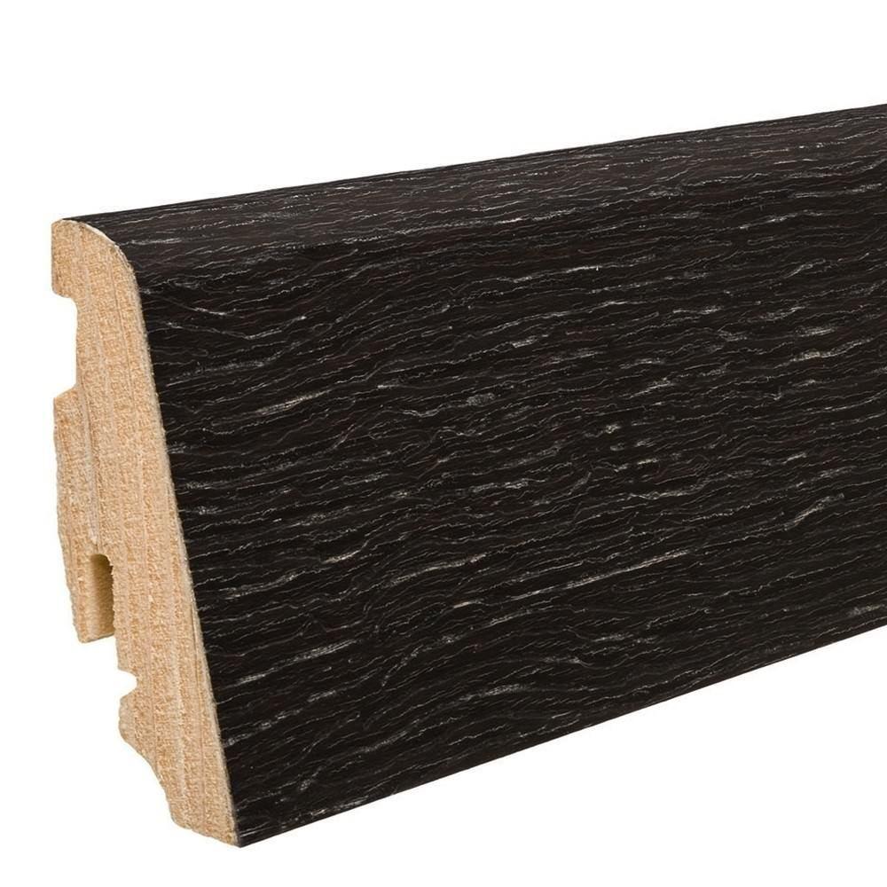 Stecksockelleiste 19x58mm 2,2m furniert geölt Achateiche