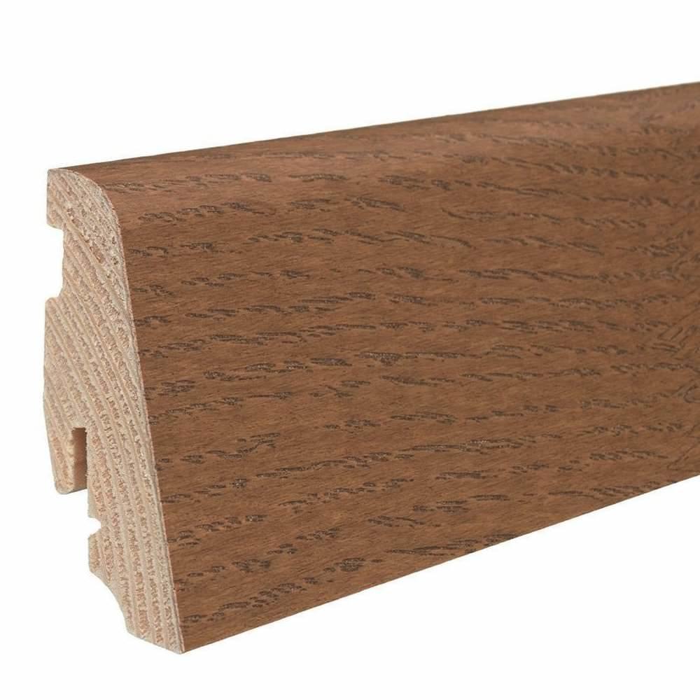 Stecksockelleiste 19x58mm 2,2m furniert geölt Bernsteineiche