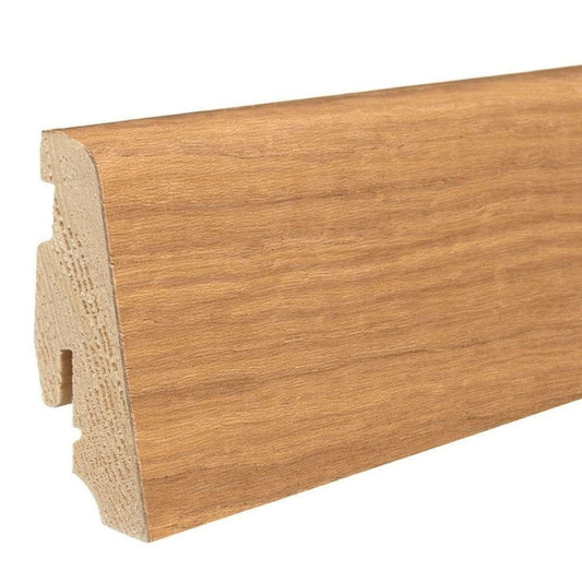 Stecksockelleiste 19x58mm 2,2m furniert geölt Eiche