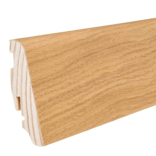 Stecksockelleiste 19x58mm 2,2m furniert geölt Eiche