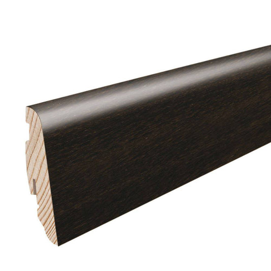Stecksockelleiste 19x58mm 2,2m furniert geölt Räuchereiche