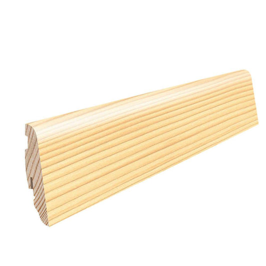 Stecksockelleiste 19x58mm 2,2m furniert geölt Tanne