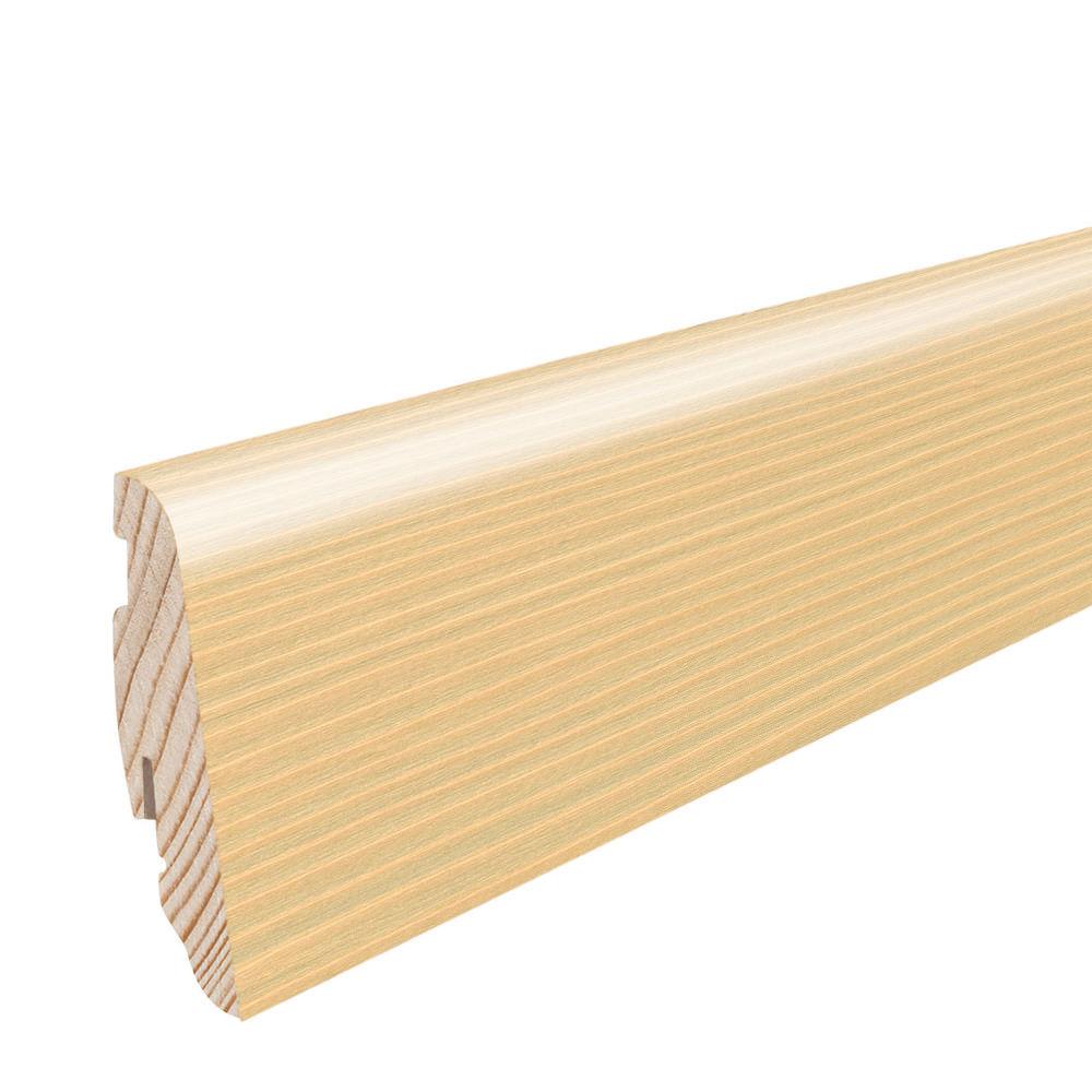 Stecksockelleiste 19x58mm 2,2m furniert geölt Tanne