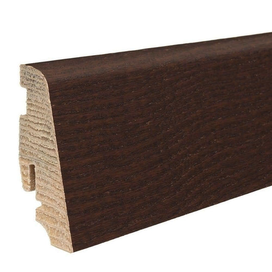 Stecksockelleiste 19x58mm 2,2m furniert geölt Thermoesche Mezzo