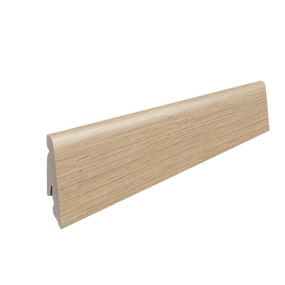 Stecksockelleiste 19x58mm 2,2m MDF-foliert Eiche Bari puro*