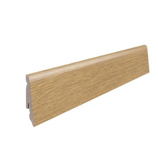 Stecksockelleiste 19x58mm 2,2m MDF-foliert Eiche Scarpa natur*