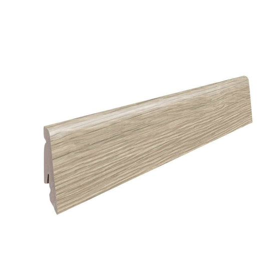 Stecksockelleiste 19x58mm 2,2m MDF-foliert Eiche Torri grau*