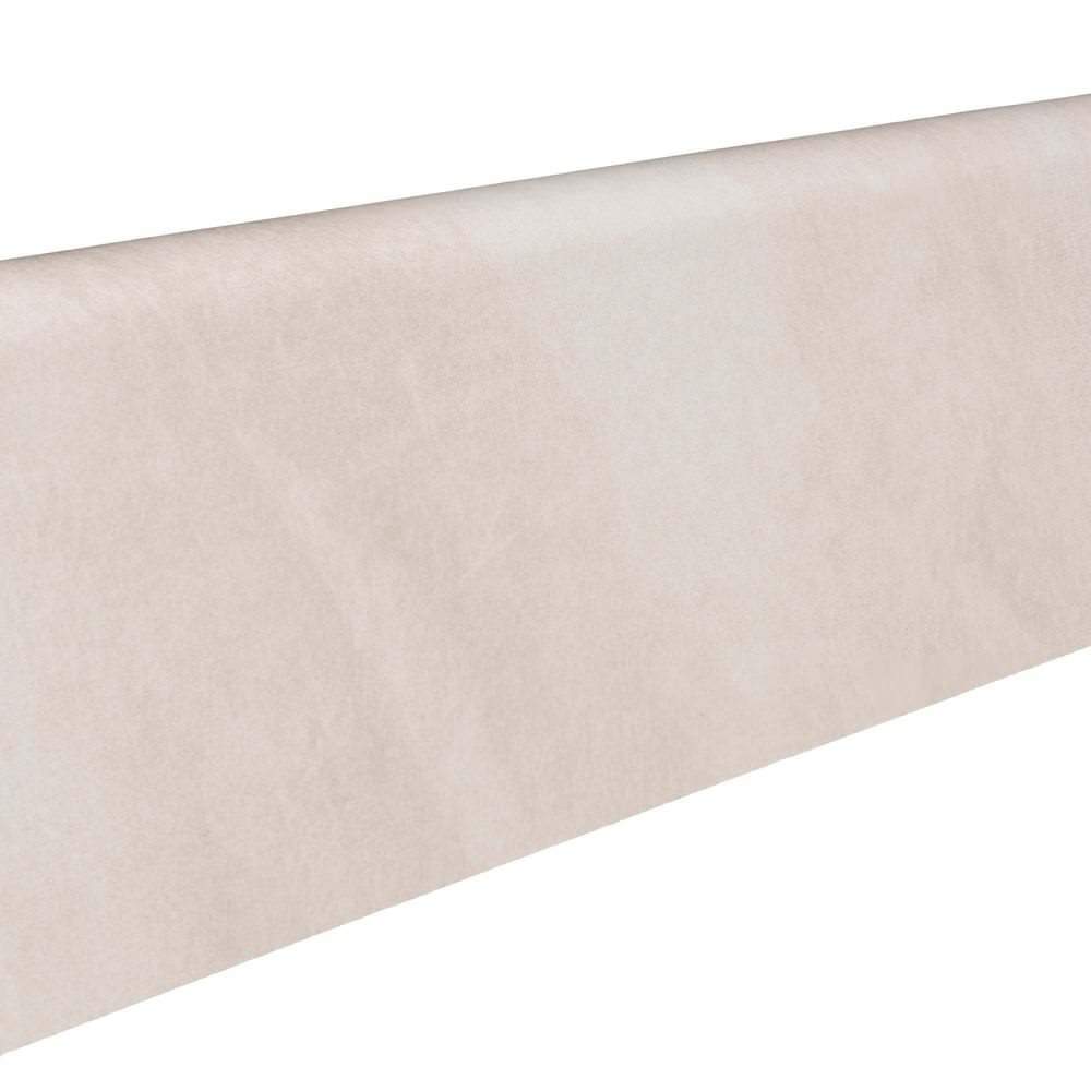 Stecksockelleiste Massivholzkern 19x58mm 2,2m foliert wasserresistent Sandstein*