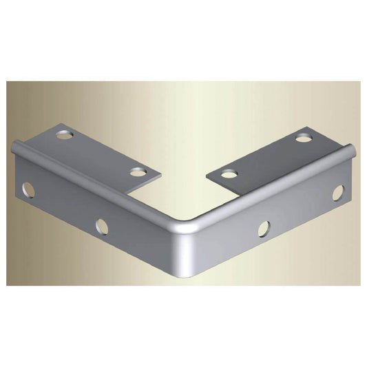 Treppenprofil Typ 870 EC 30 x 30 cm silber
