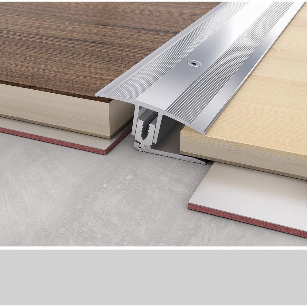 Übergangsprofil Flex Typ 888 1,0m für 7-17mm silber