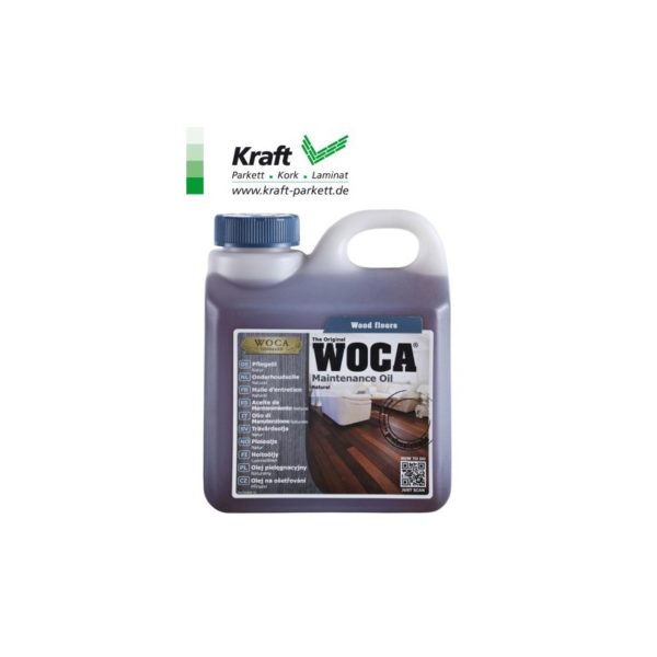 WOCA Pflegeöl Natur 1L / Bodenöl Fussbodenöl für Holzböden