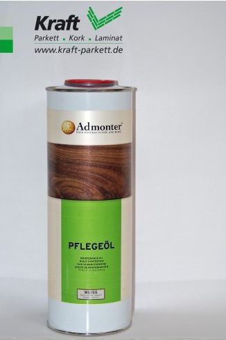 Admonter Pflegeöl Weiß (1L) für naturgeölte und weißnaturgeölte Oberflächen